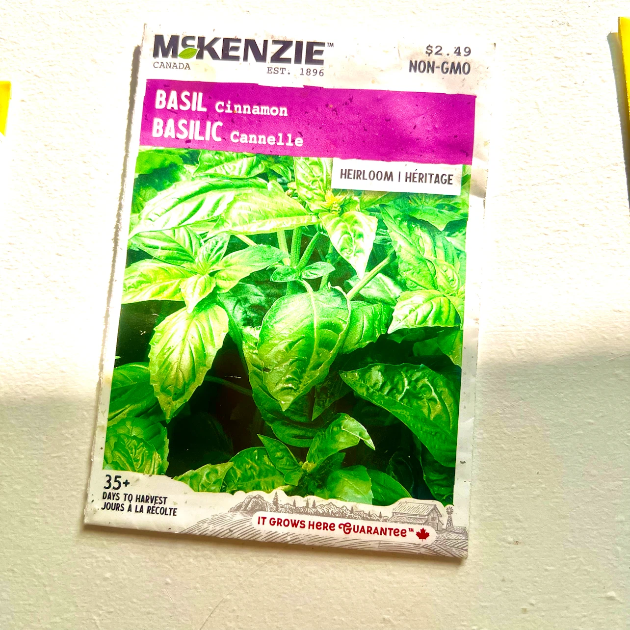 Vegetable garden seeds set of 6 - photo 2