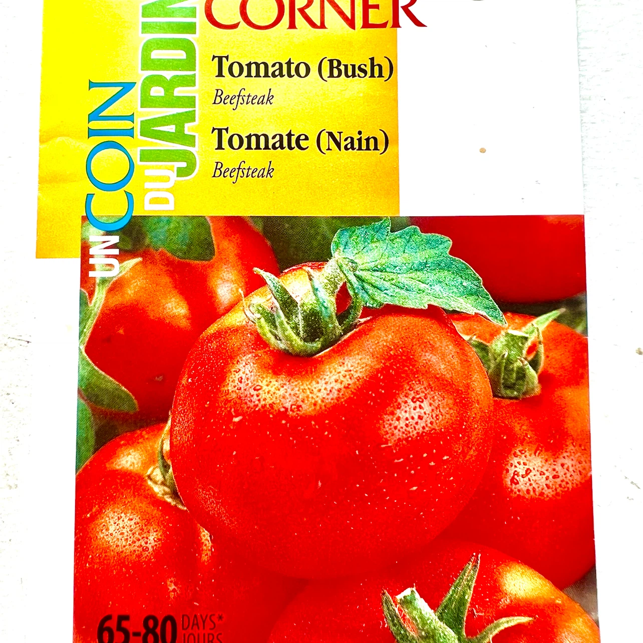 Vegetable garden seeds set of 6 - photo 3