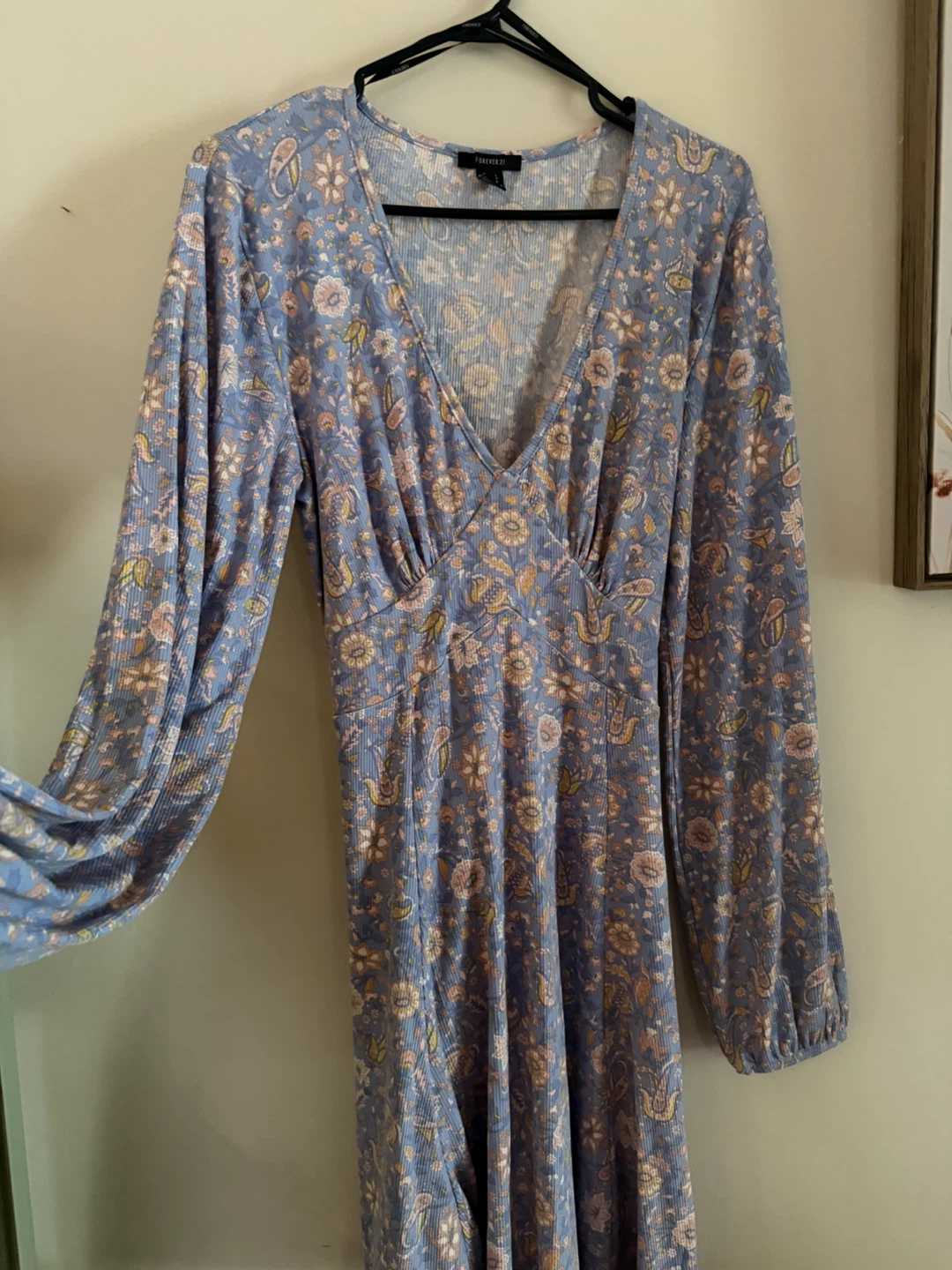 Midi, long sleeve dress - photo 2