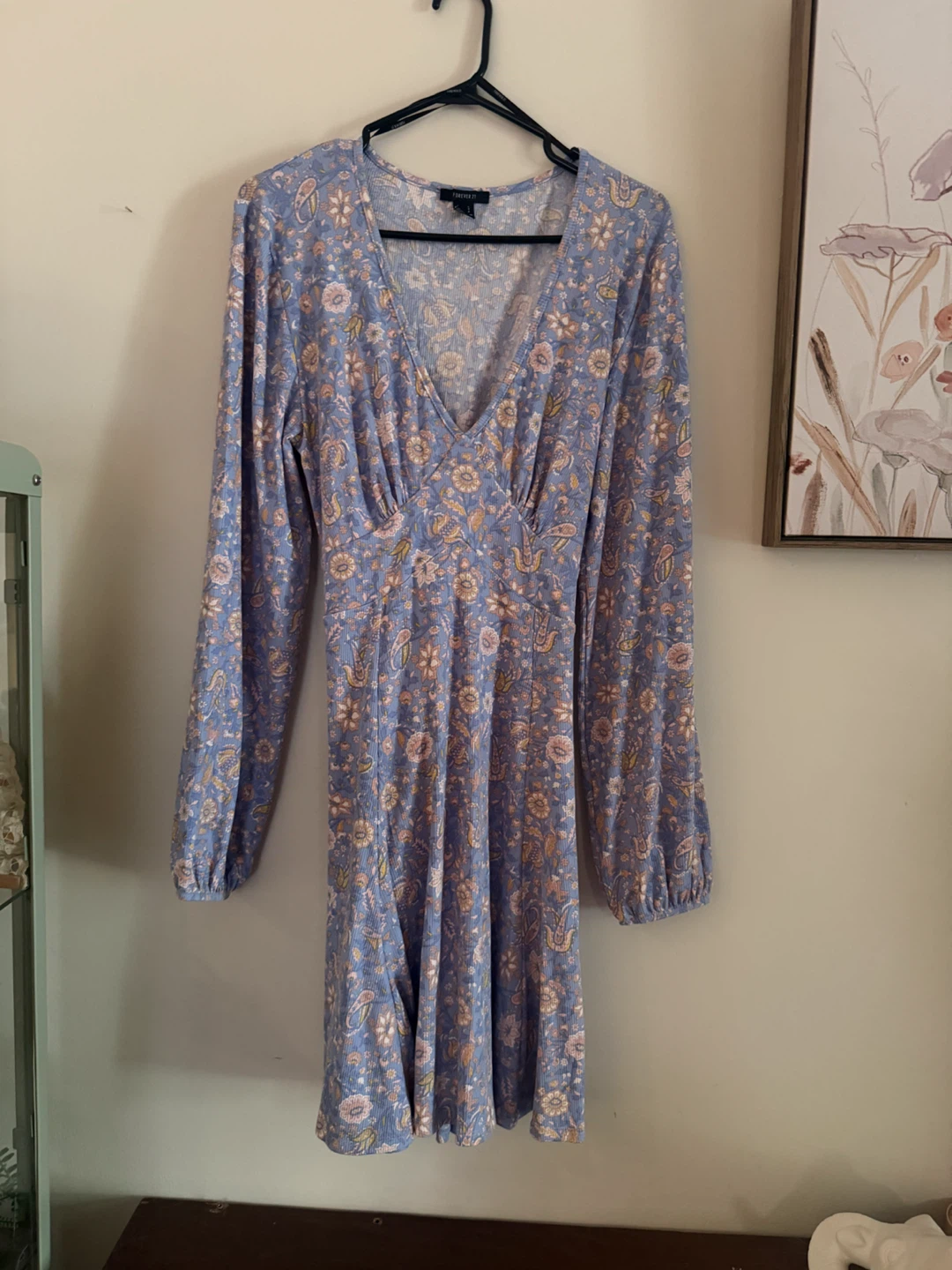 Midi, long sleeve dress - photo 5
