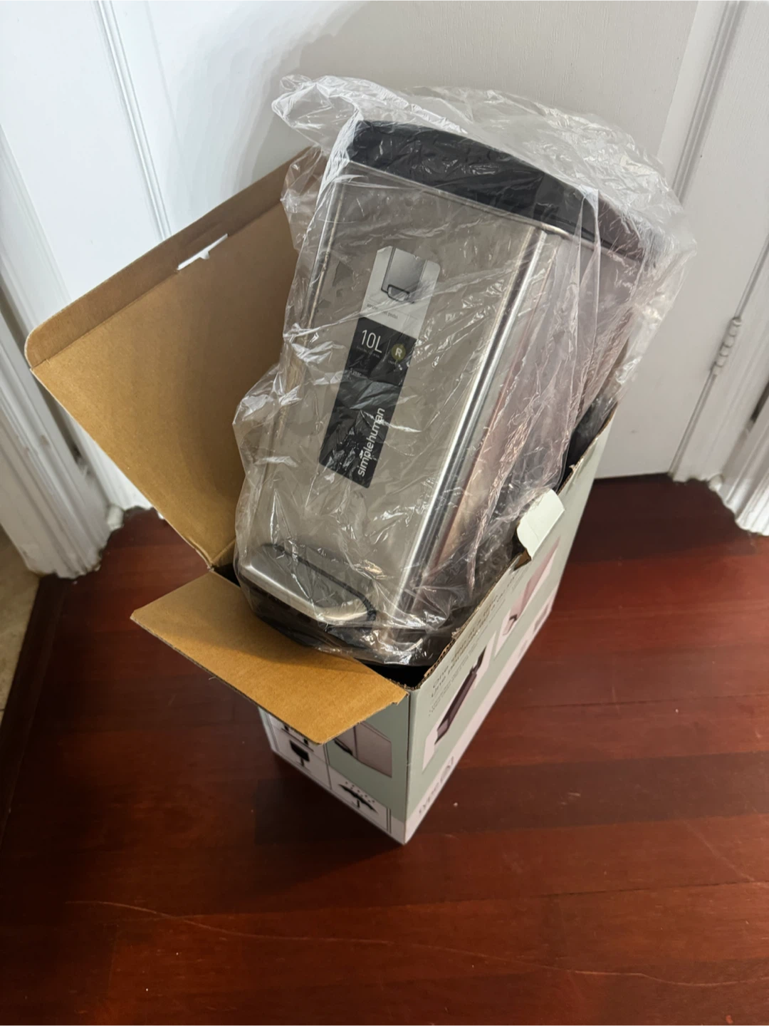 Simplehuman 10L Stainless Steel Slim Step Bin