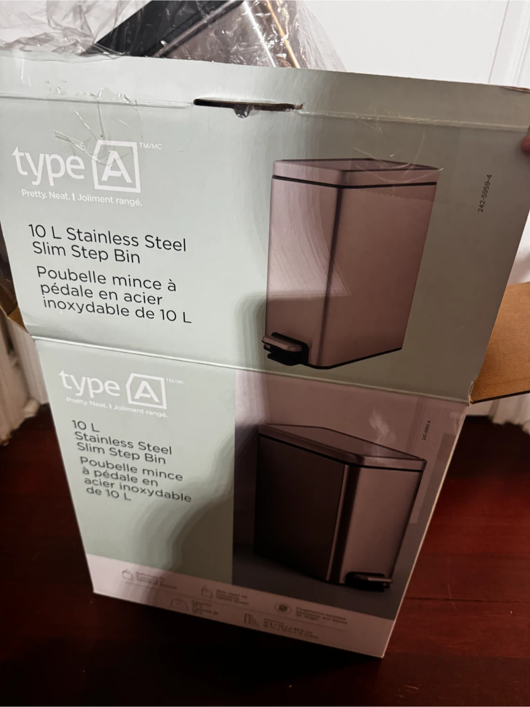 Simplehuman 10L Stainless Steel Slim Step Bin - photo 2