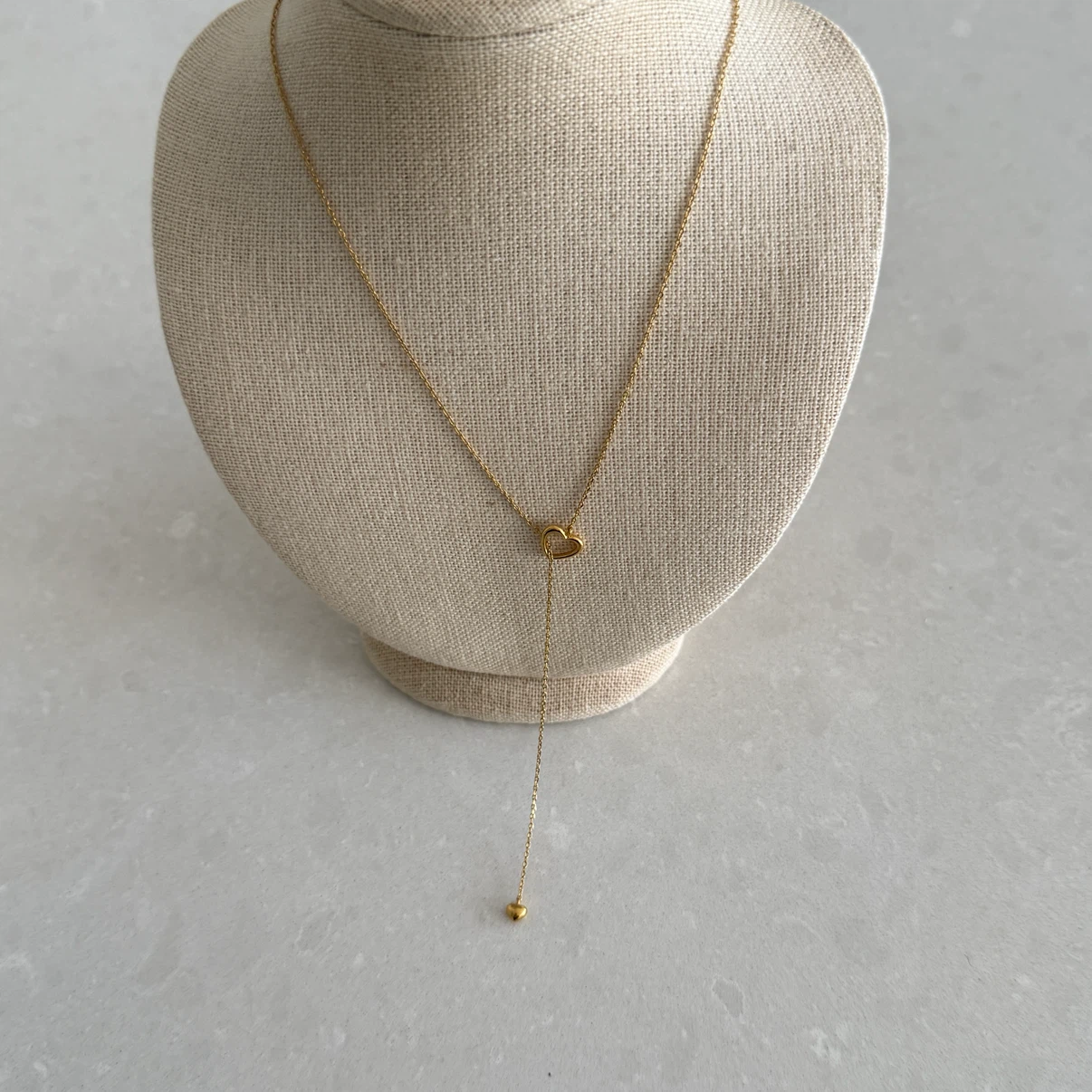 The latest scoop Gold Heart Necklace