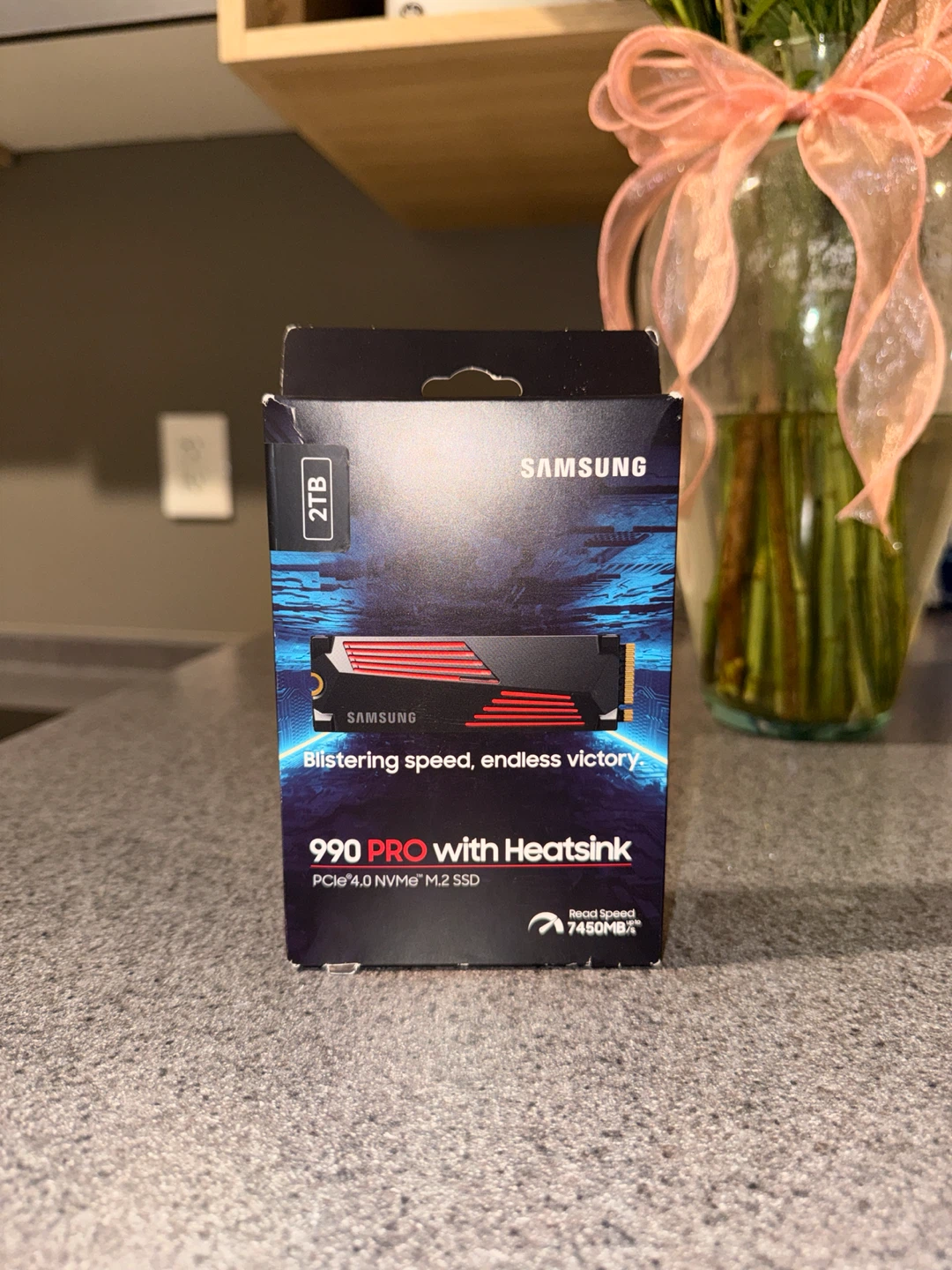 Samsung 990 PRO 2TB NVMe M.2 SSD with Heatsink