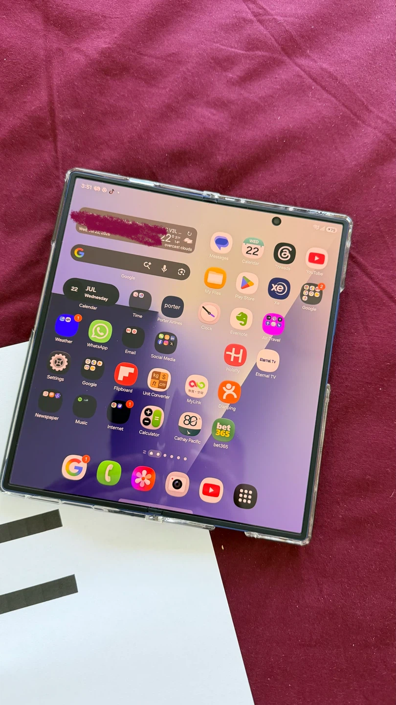 Samsung Galaxy Z Fold 7 512GB Blue Shadow - photo 2