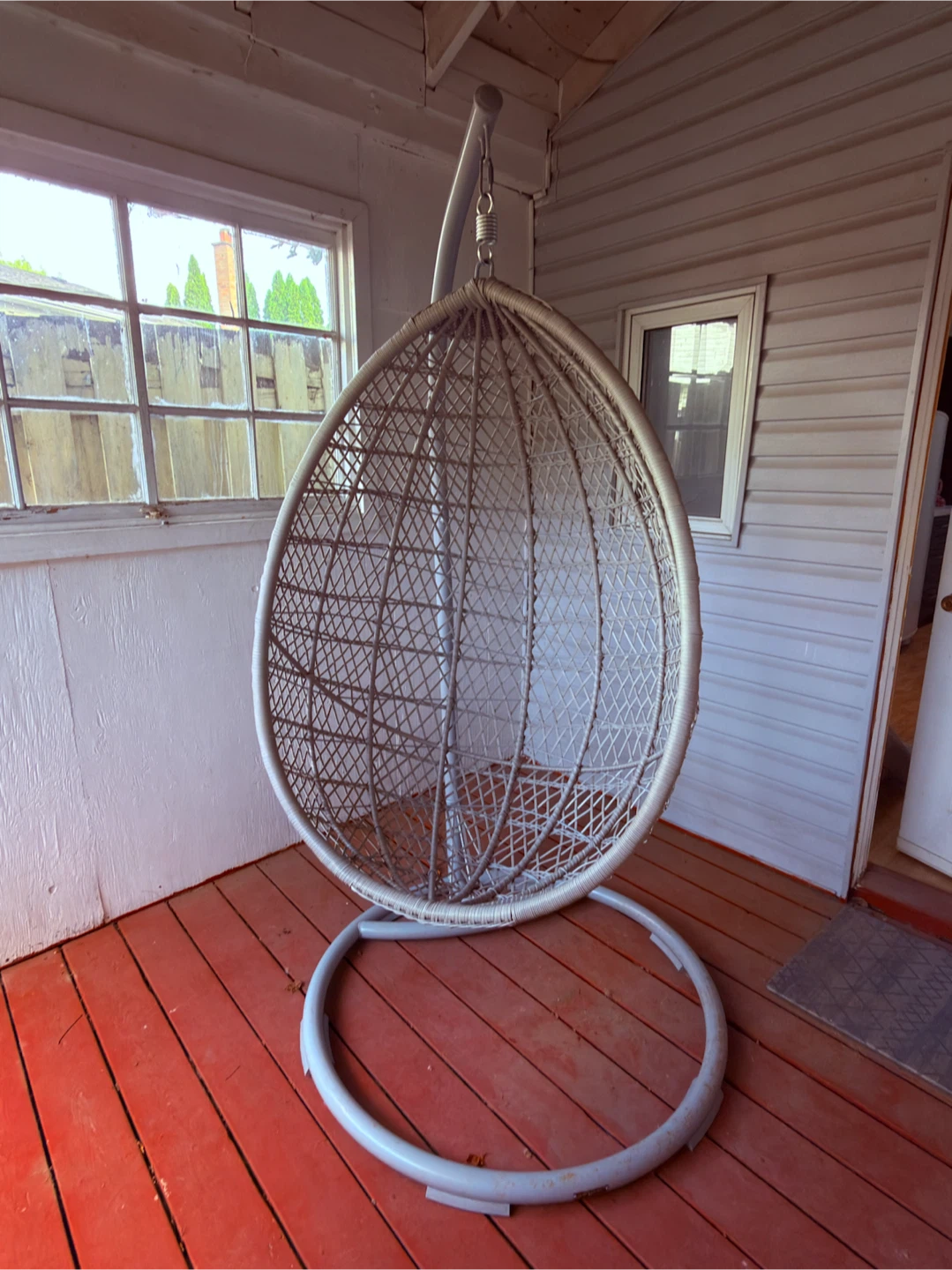 Hanging Egg Chair with Stand