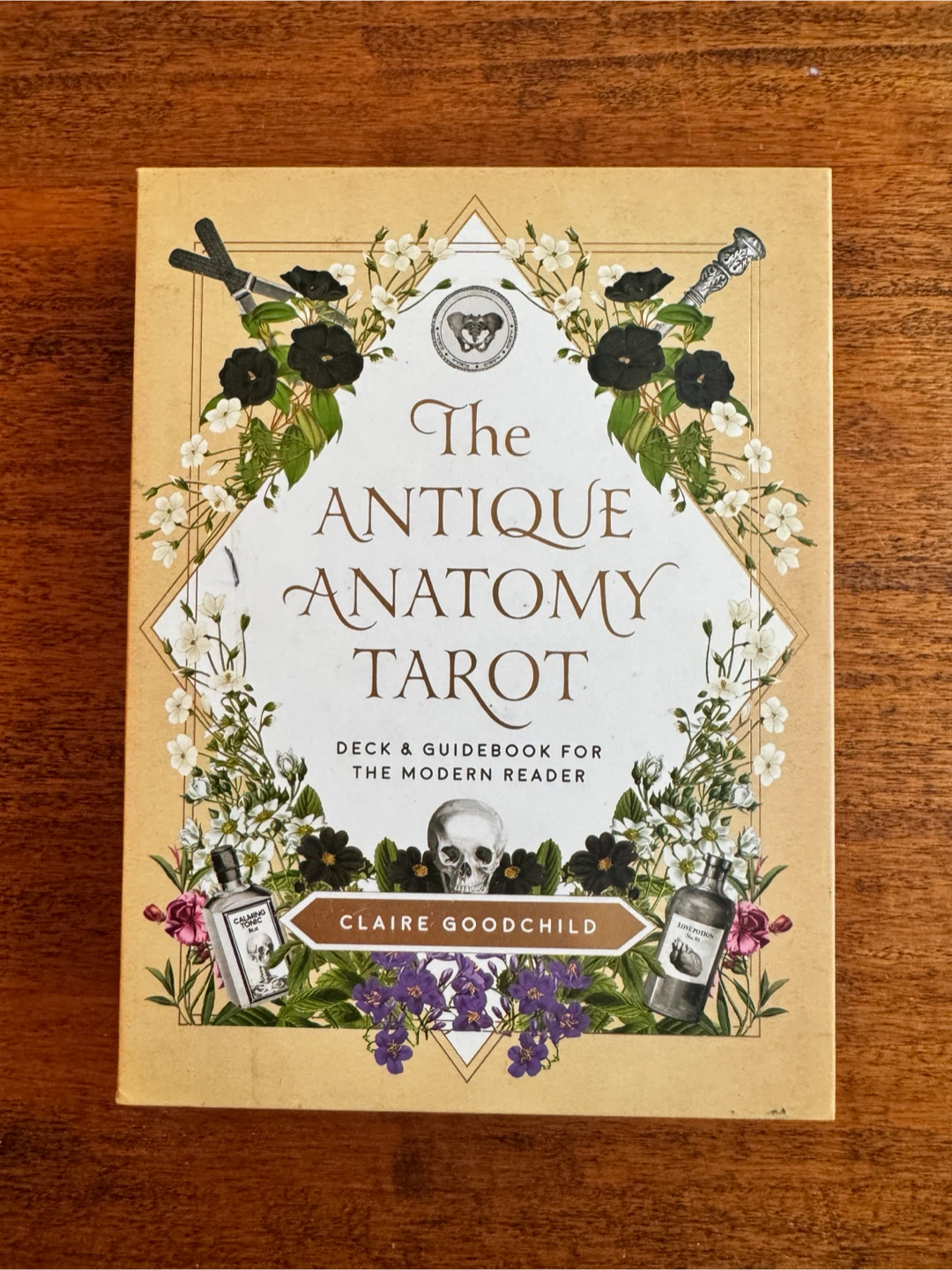 The Antique Anatomy Tarot Deck & Guidebook by Claire Goodchild