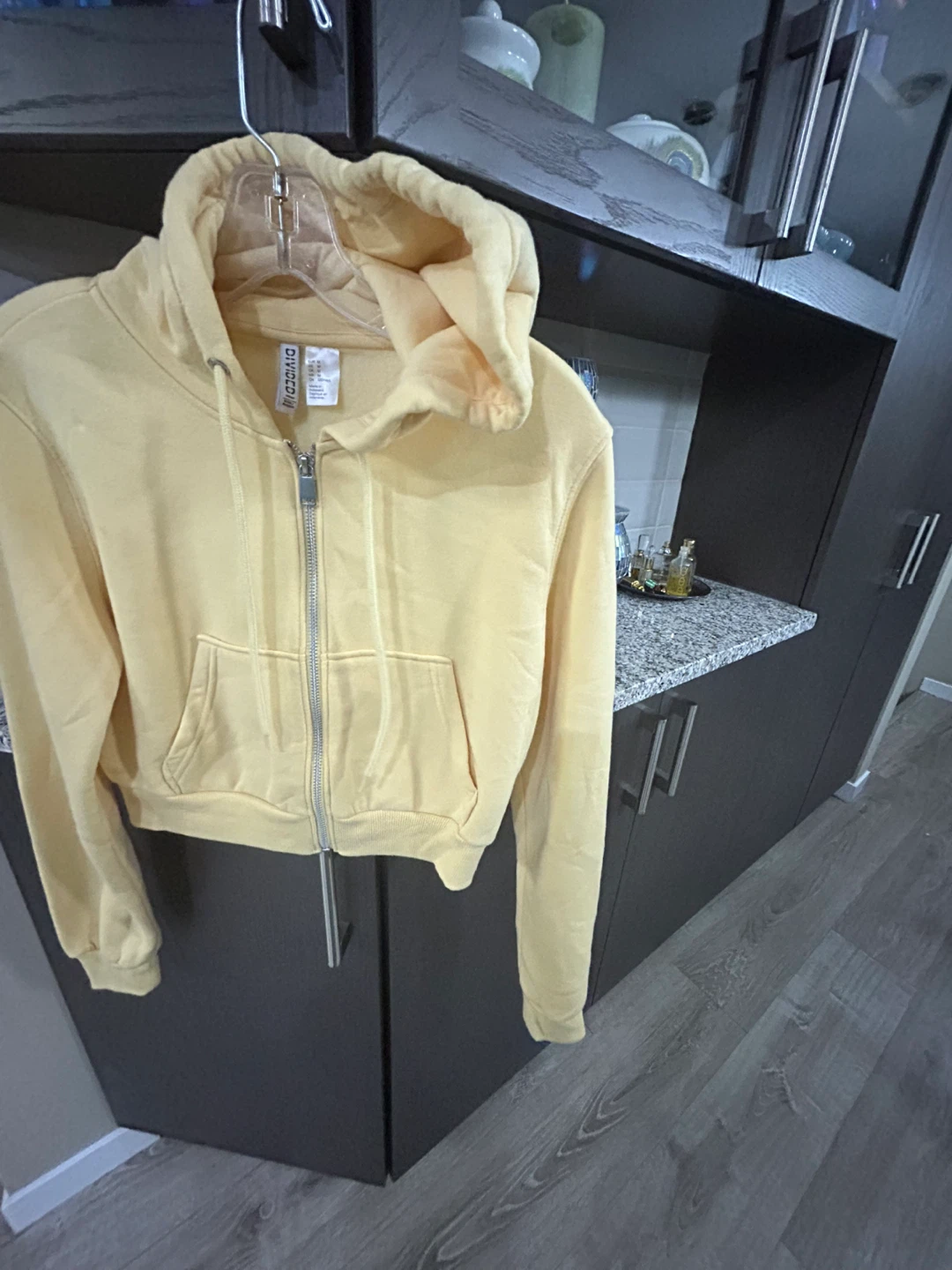 Divided by H&M Yellow Zip-Up Hoodie - photo 2