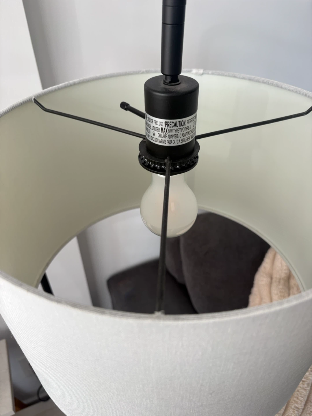 Black Floor Lamp - photo 3