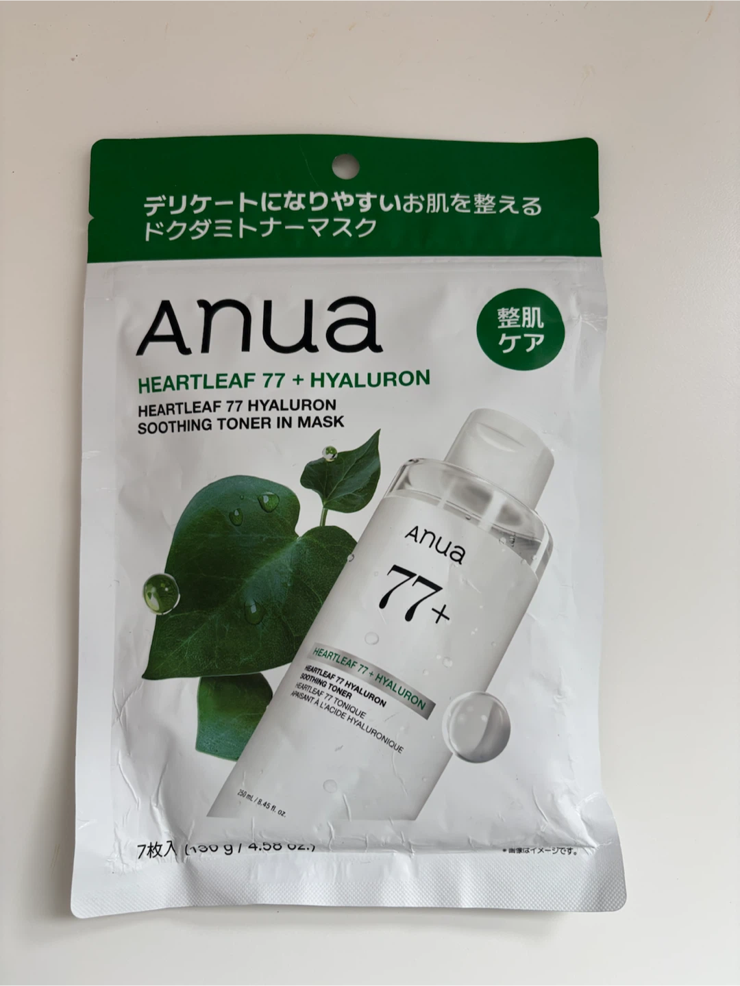 Anua Heartleaf 77 + Hyaluron Soothing Toner Sheet Mask 🤍