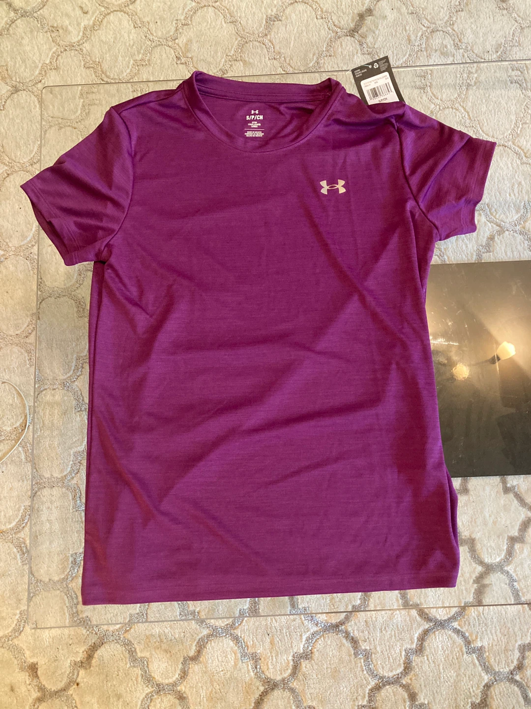 Under Armour Women's Purple T-Shirt S/P