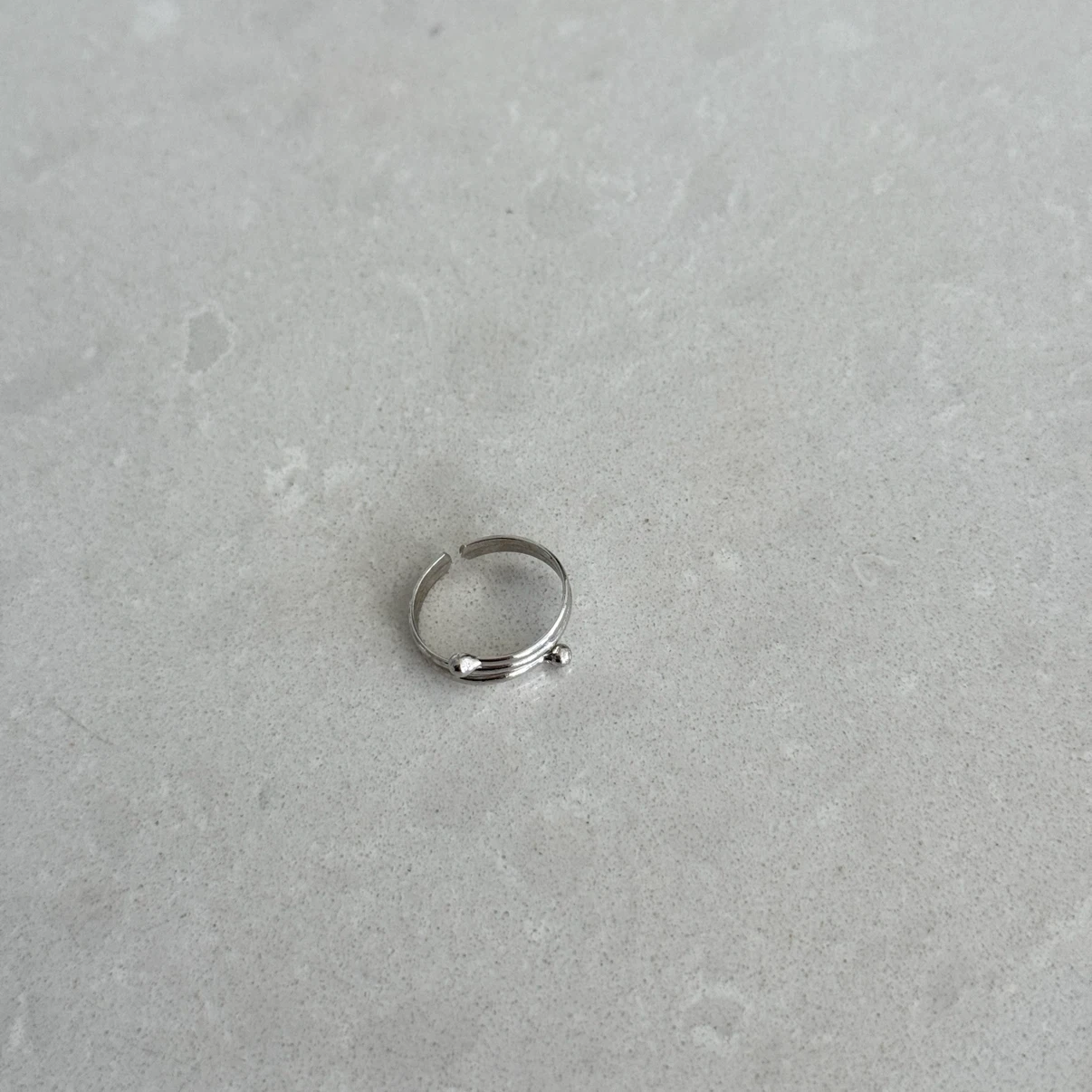 Sterling Silver Double Band Ring - photo 4