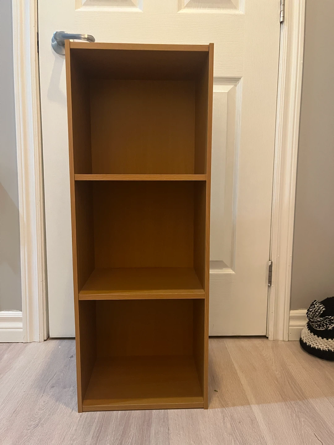 2 Wooden 3-Shelf Bookcase