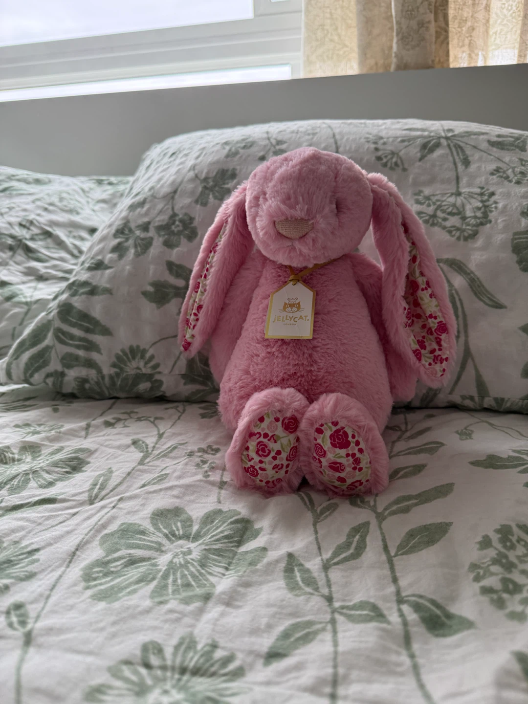 Jellycat luxe blushkin blossom