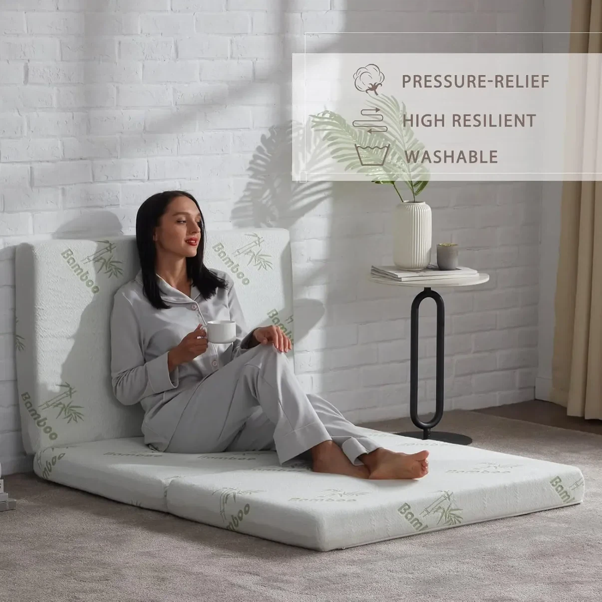 Full/Double Tri-Fold Memory Foam Mattress 6Inch