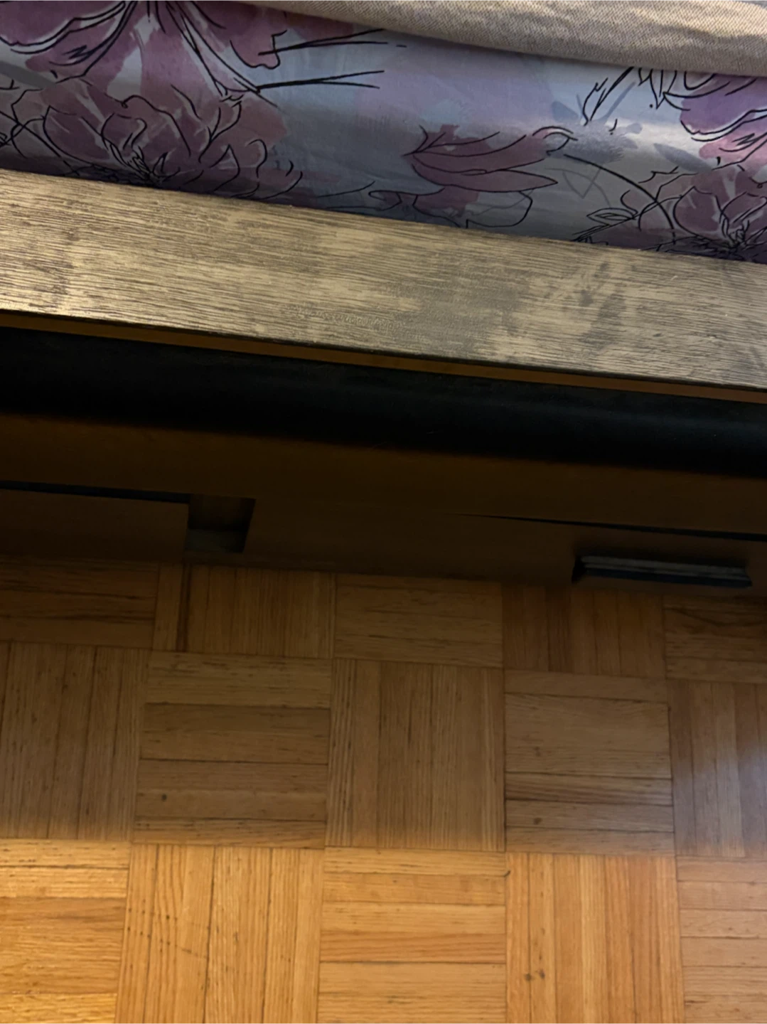 Queen Size Bed Frame with Upholstered Headboard - photo 5