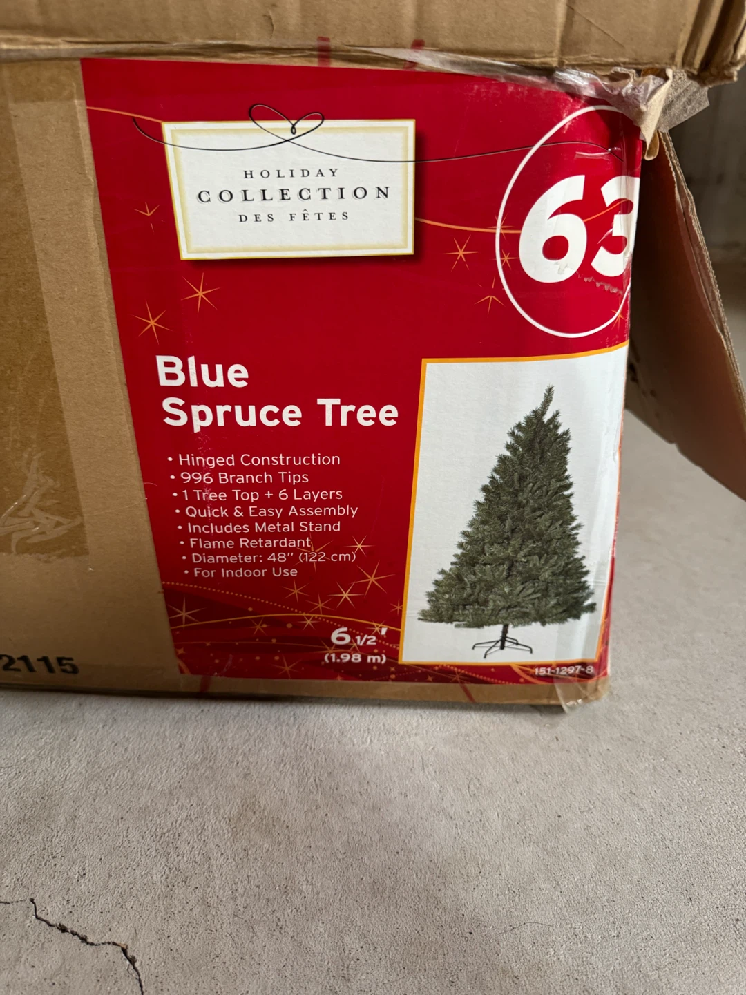 Blue Spruce Tree - 6 1/2 ft - photo 2