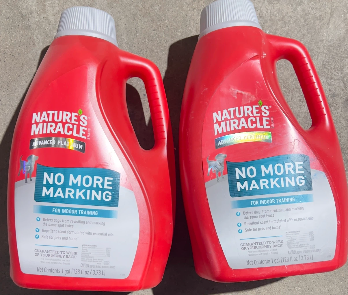 Nature's Miracle Advanced Platinum No More Marking Gallon