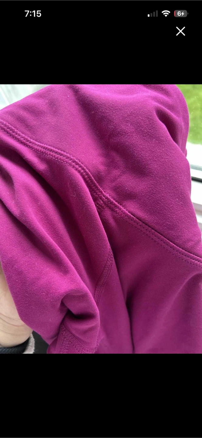Raspberry yogalicious exercise leggings - photo 3