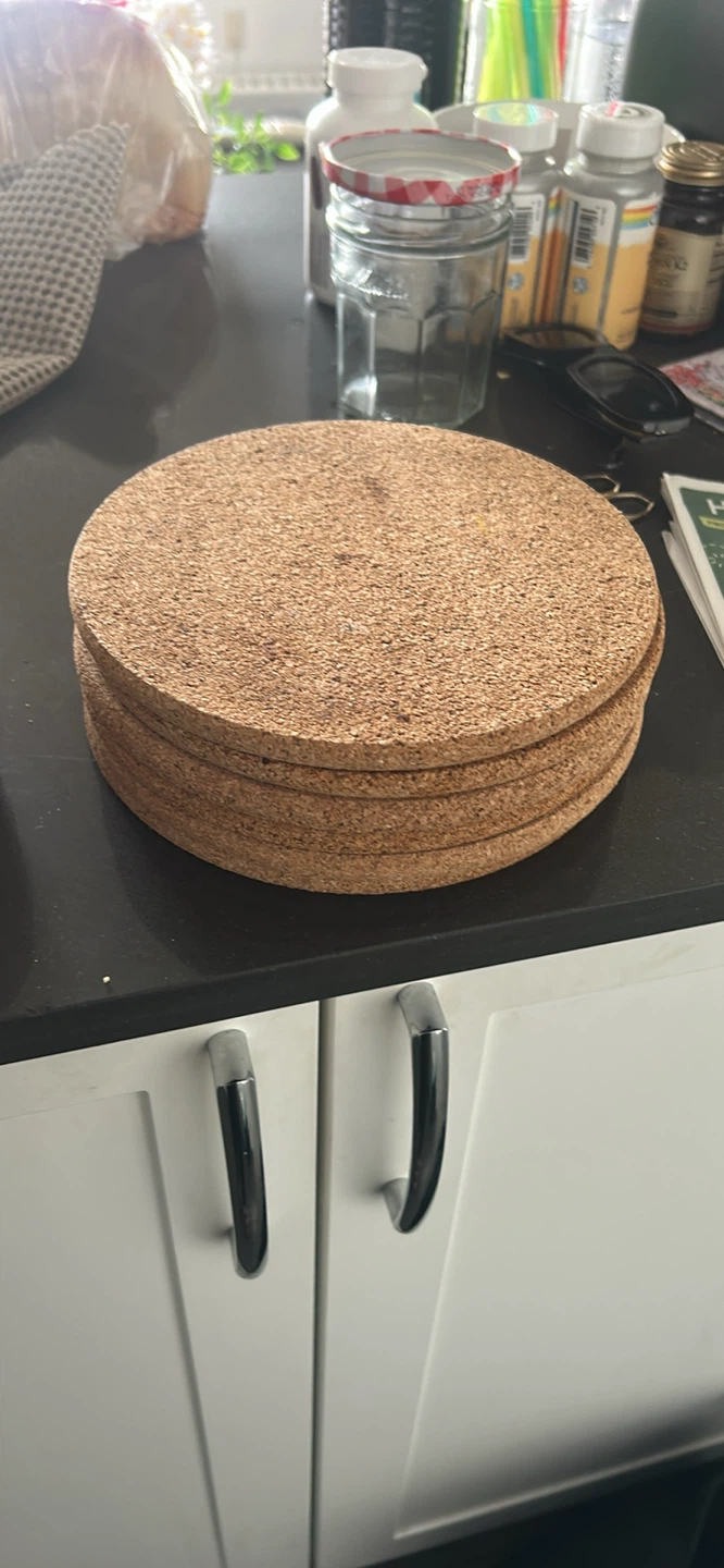 6 coasters and 6 trivets/hot pass - photo 2