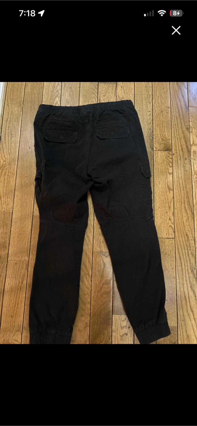 Guess black cargo pants - men’s medium - photo 2