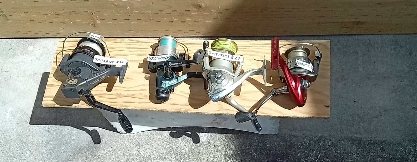 Fishing Reels - Shimano, Browning, Swiftfire, Quantum