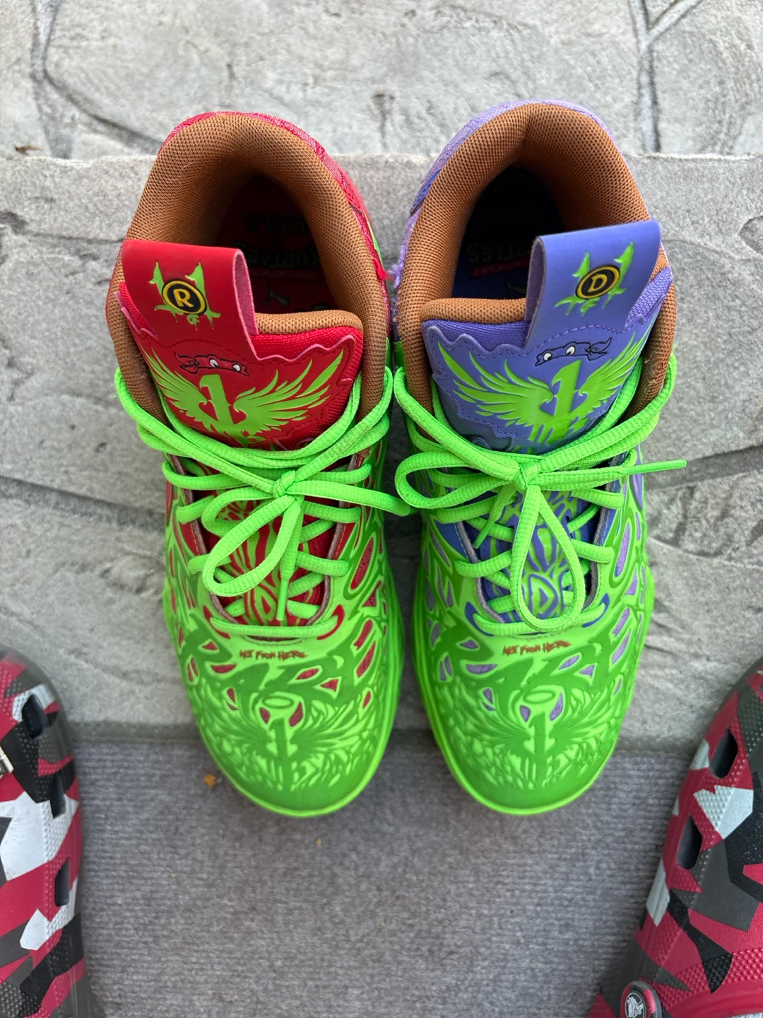 Puma x Teenage Mutant Ninja Turtles MELO Basketball Shoes - photo 2