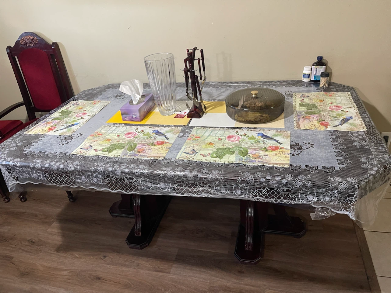 Soild wood dining table - photo 4