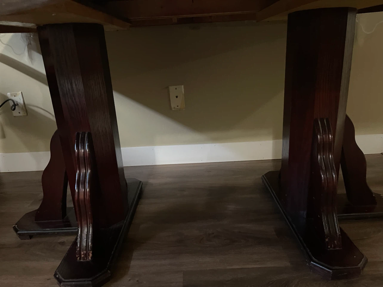 Soild wood dining table - photo 5