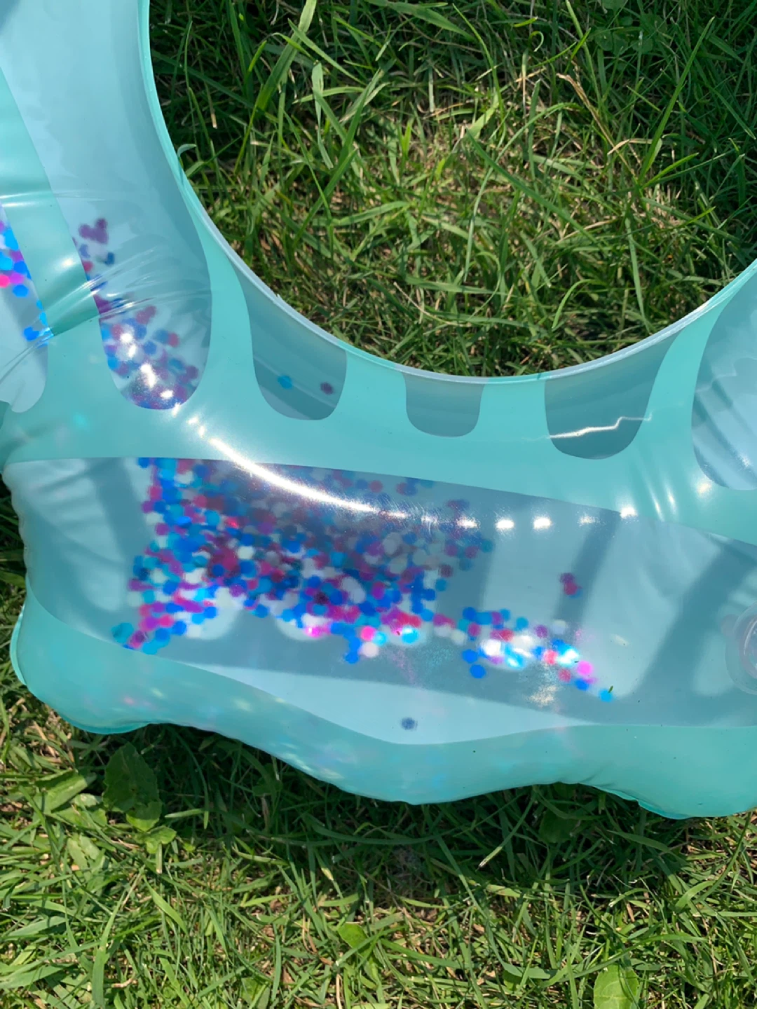 Baby Floater with Sequins inside. - photo 3