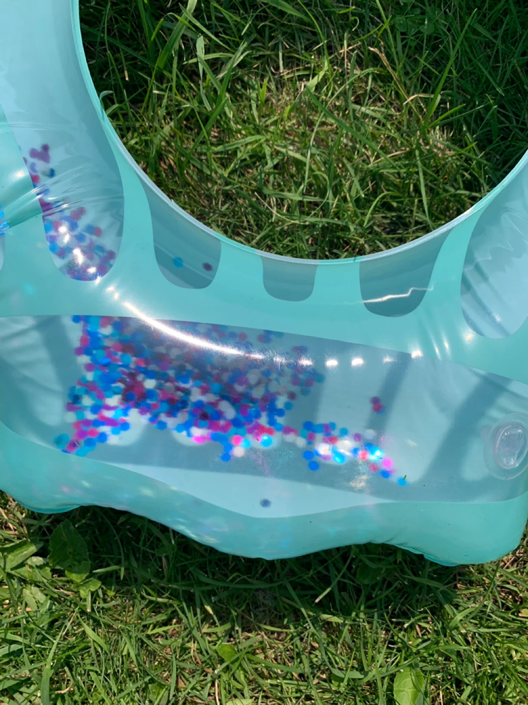 Baby Floater with Sequins inside. - photo 2