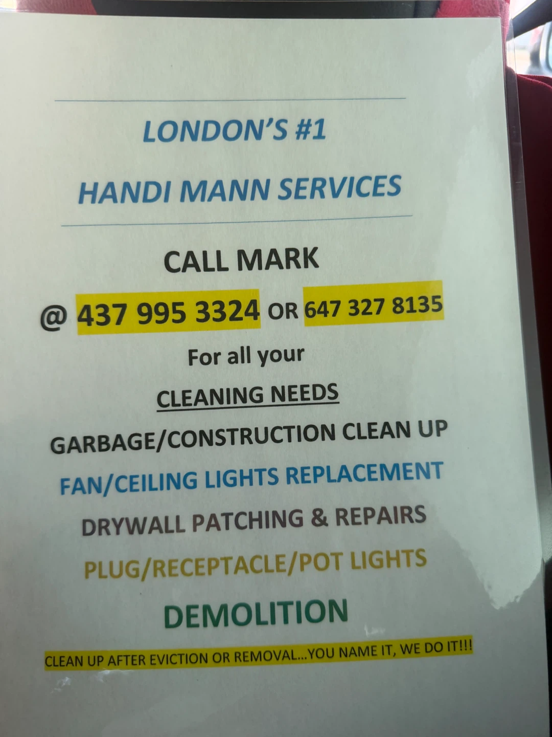 HandyMan Services