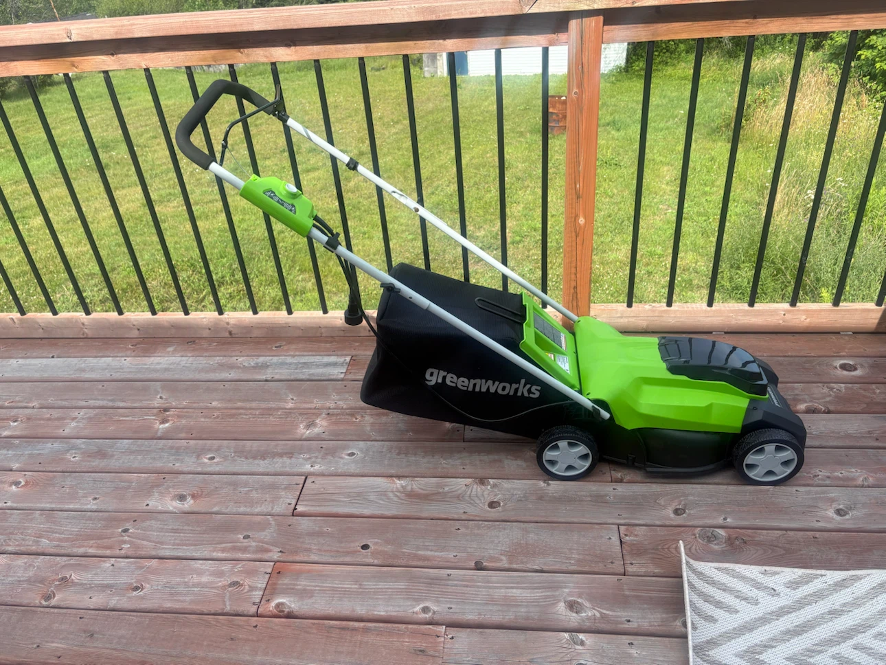 Greenworks 16- Inch Corded Electric Mower
