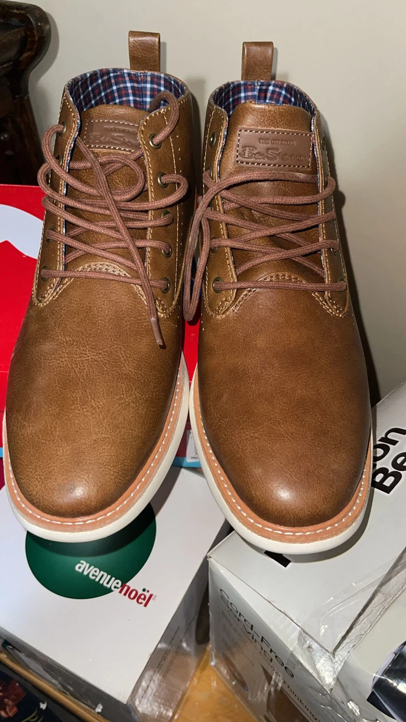 Ben Sherman Men's Brown Chukka Boots Size 10