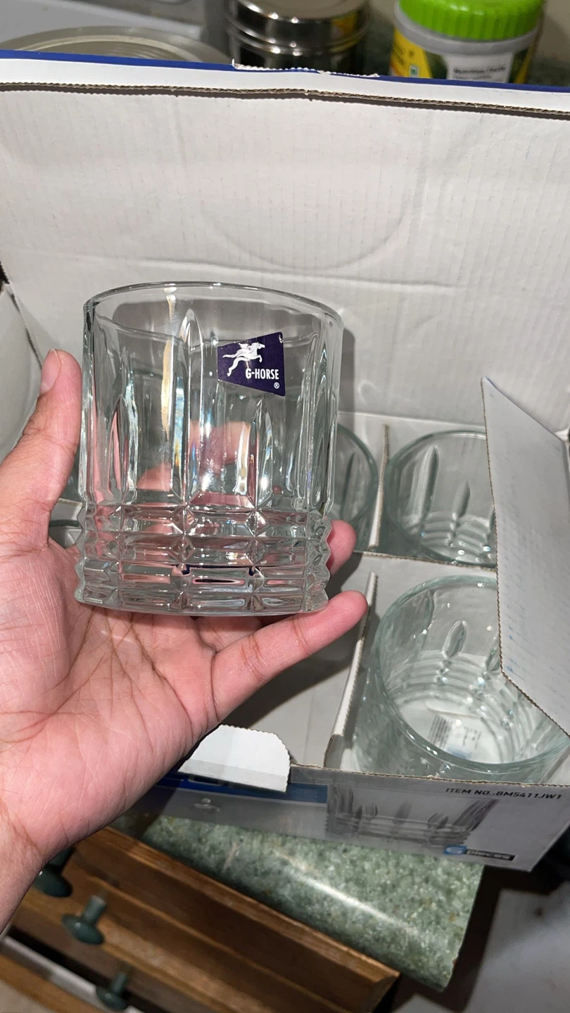 G-Horse Glass Tumblers - Set of 6
