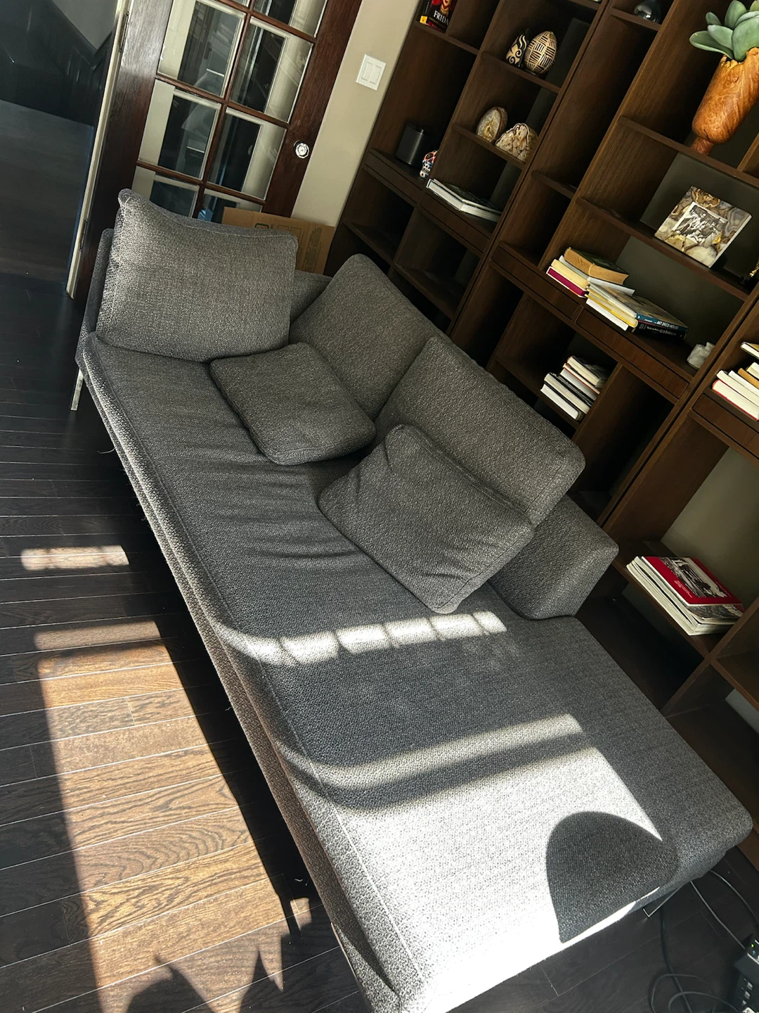 Gray Daybed with Chaise Lounge - photo 2