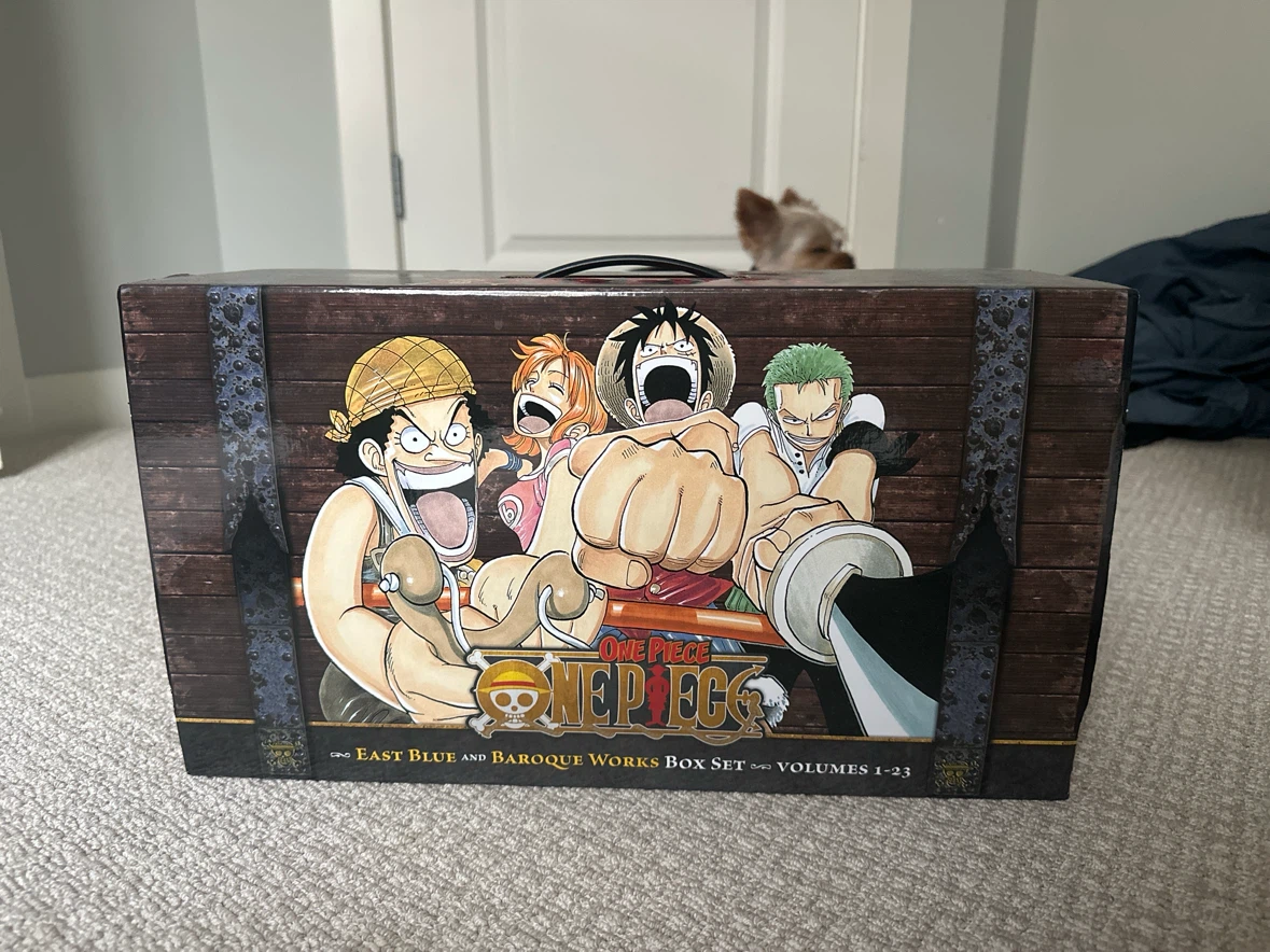 One Piece East Blue and Baroque Works Box Set Volumes 1-23