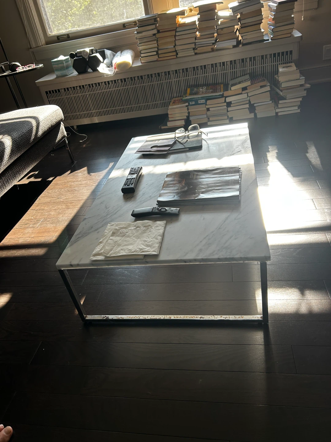 Marble Top Coffee Table