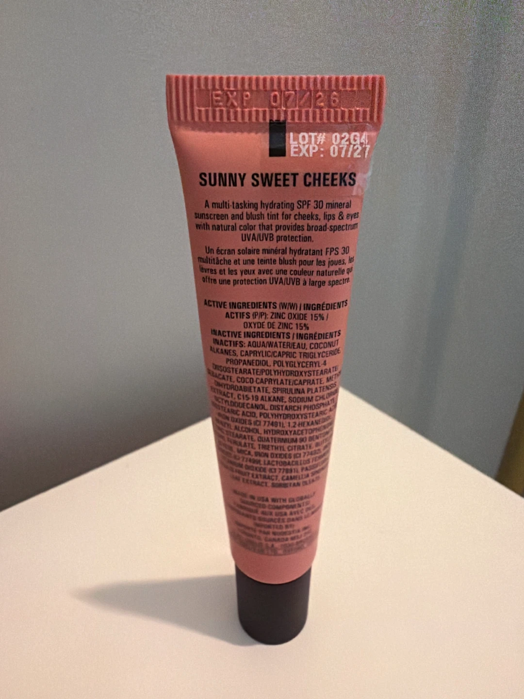 NEW NUDESTIX NudeScreen Blush Tint SPF 30 - Sunny Sweet Cheeks - photo 2