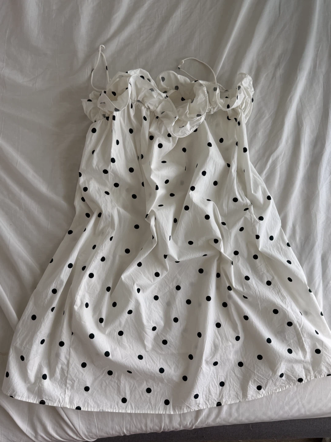 H&M Polka Dot Ruffle Dress