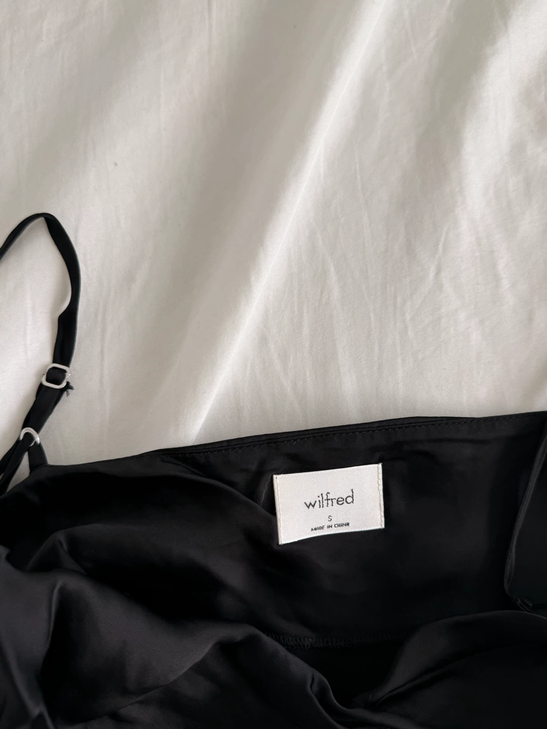 Wilfred Black Slip Dress - photo 2