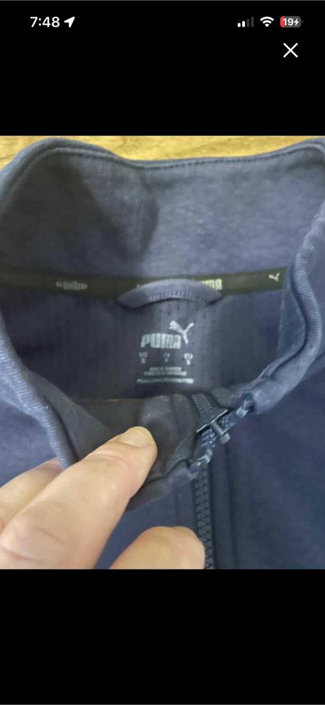 Puma zippered sweater - small - photo 2