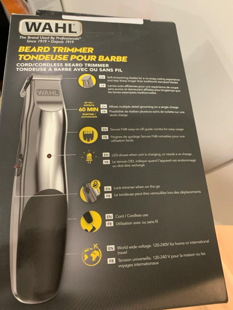 Wahl Cord/Cordless Beard Trimmer - photo 2