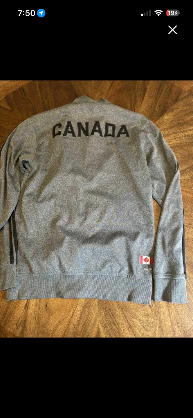 Adidas Climalite “Canada” zippered sweater - photo 2