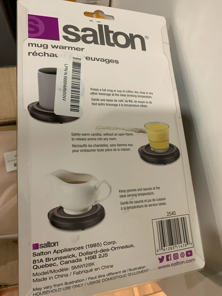 Salton Mug Warmer - photo 2