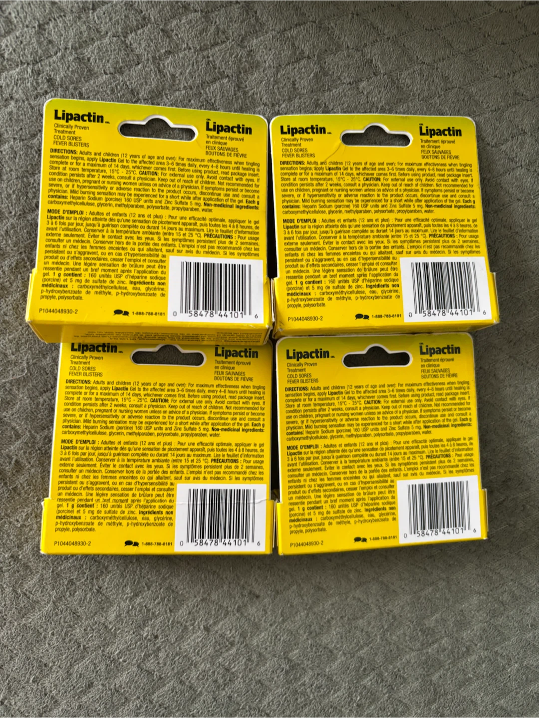 Lipactin Gel for Cold Sores - 3g - photo 2