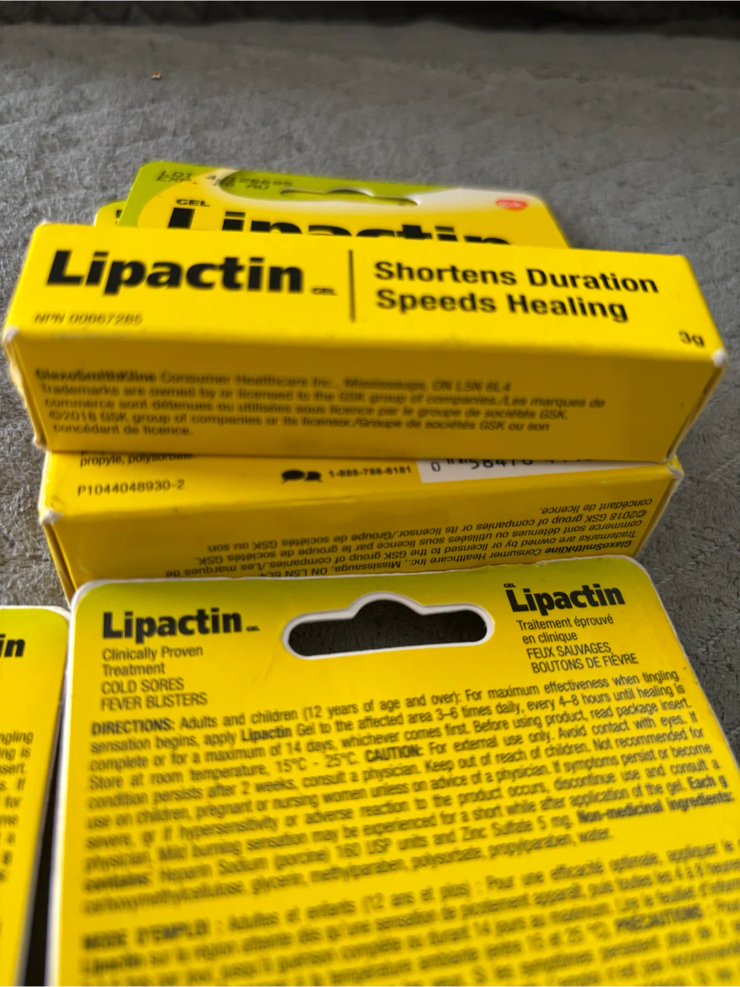 Lipactin Gel for Cold Sores - 3g - photo 3