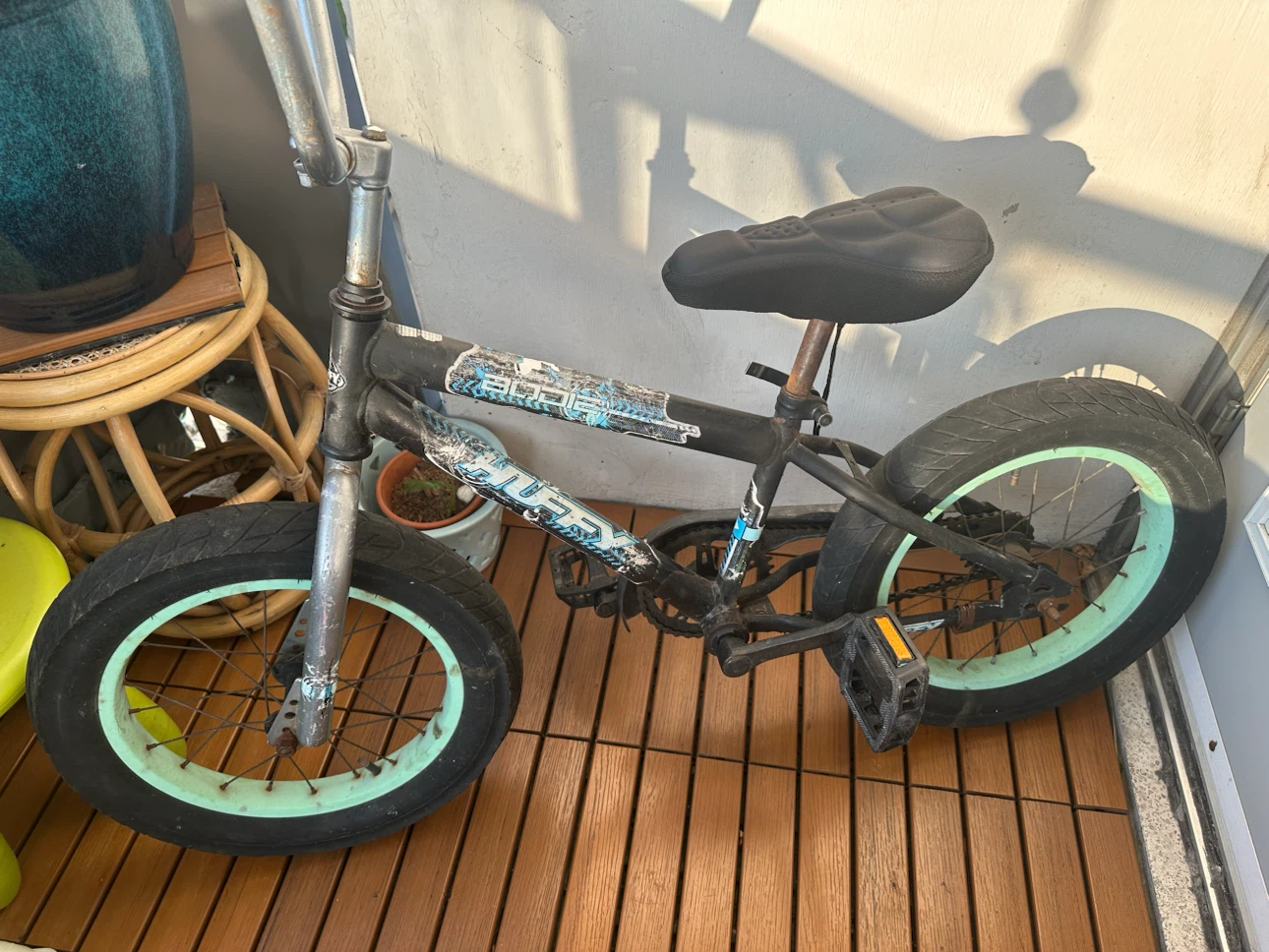 BMX Bike with rare fat tires - photo 2