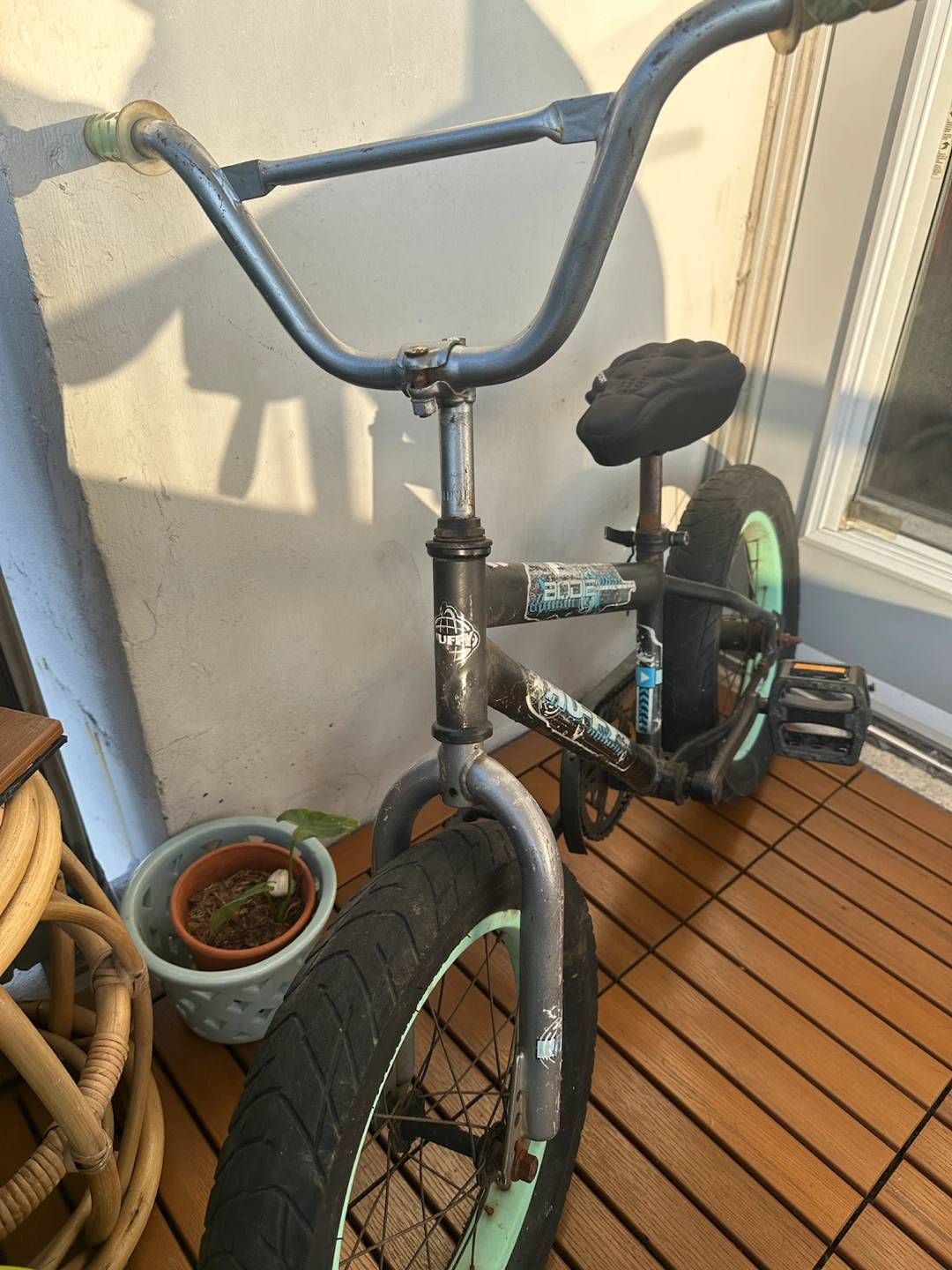 BMX Bike with rare fat tires - photo 3