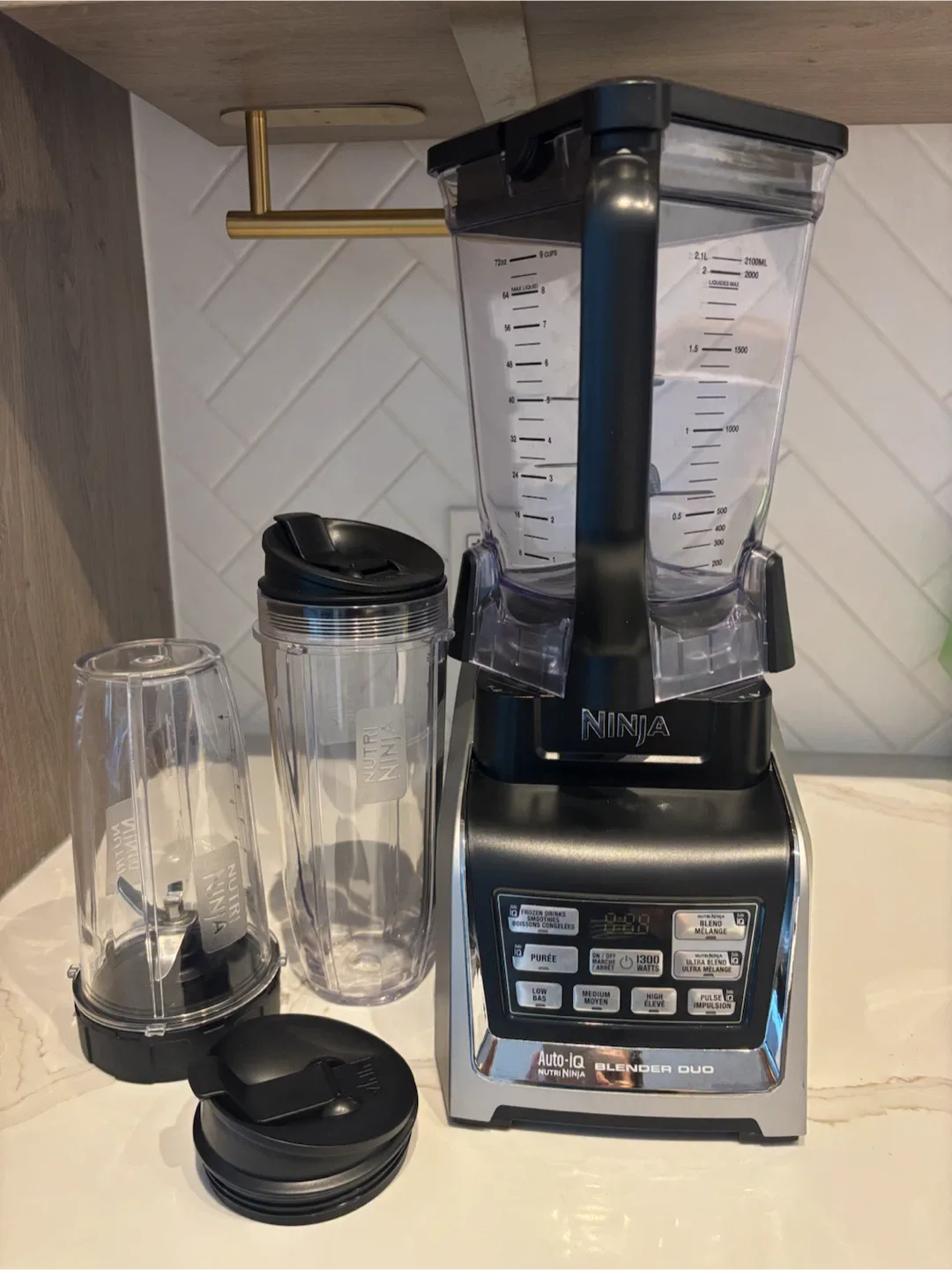 Ninja Nutri Duo Auto-IQ 1300W Blender Set